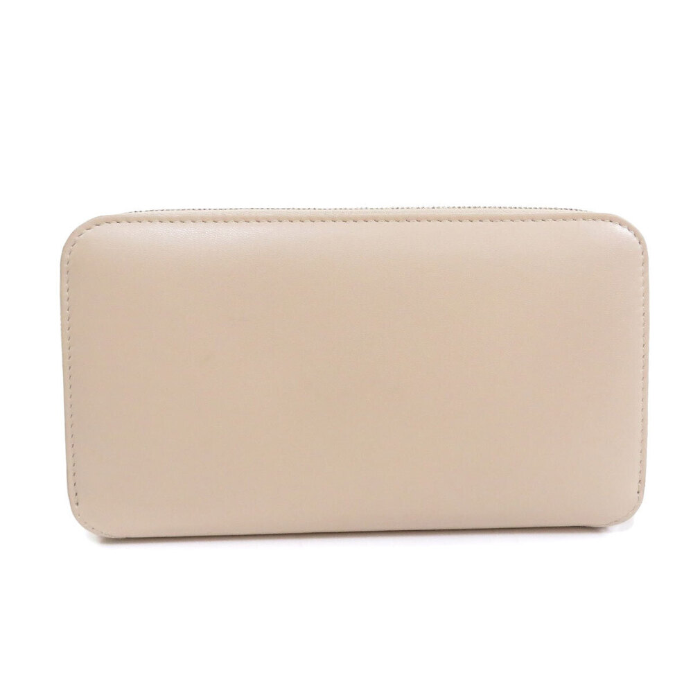 Balenciaga Calfskin Long Logo Wallet Motif